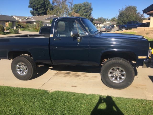 1987 V10 4x4 Silverado Shortbed 1987 Chevrolet Silverado 1500 Silverado