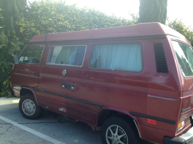 1987 Vanagon Westfalia Van 1987 Volkswagen Bus/Vanagon