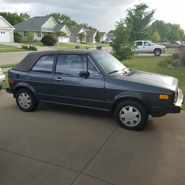 1987 volkswagen cabriolet convertable 1987 Volkswagen Cabrio