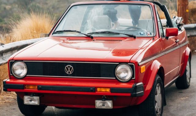 1987 Volkswagen Cabrio