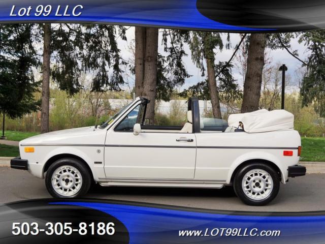 1987 Volkswagen Cabriolet White On White 94k.5 Speed Manual Automatic 2-Door Con 1987 Volkswagen Other White On White 94k.5 Speed Manual