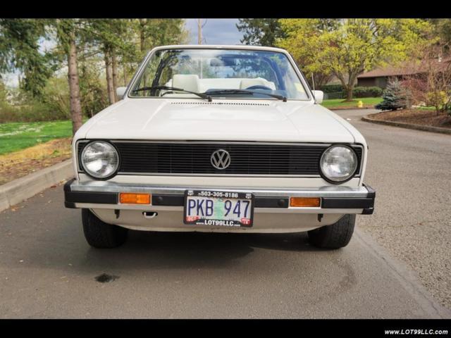 1987 Volkswagen Other White On White 94k.5 Speed Manual - photo 3