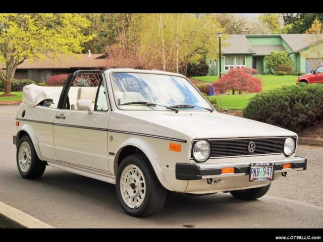 1987 Volkswagen Other White On White 94k.5 Speed Manual - photo 4