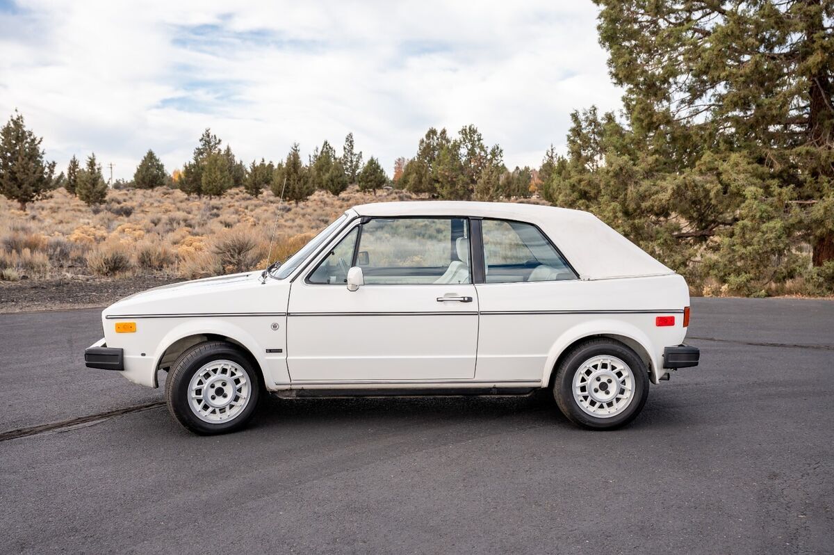 1987 Volkswagen Rabbit Cabriolet Wolfsburg Triple-White - photo 8