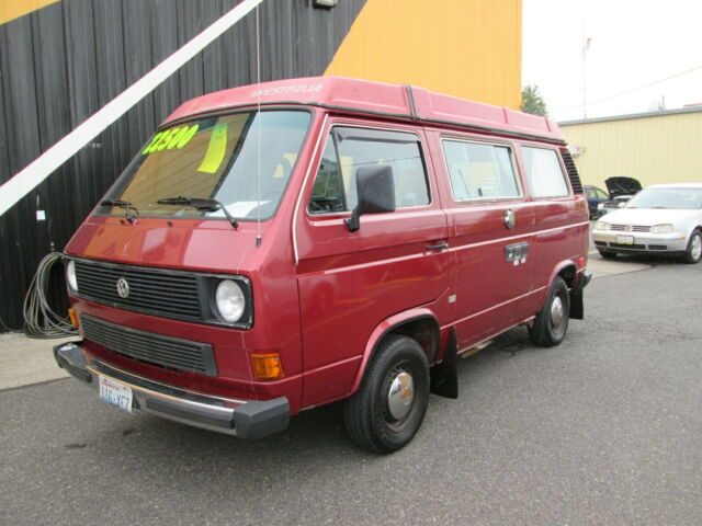 1987 Volkswagen Westfalia Camper - Four Speed Manual 1987 Volkswagen Bus/Vanagon Westfalia