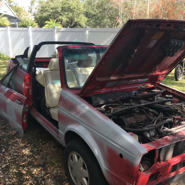 1987 Volkswagen Cabrio convertible - photo 3