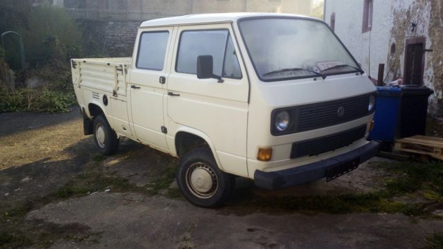 1987 VW Doka Syncro turbo diesel w/lockers low miles & many new parts crew cab 1987 Volkswagen Bus/Vanagon Doka Syncro turbo disel 4x4