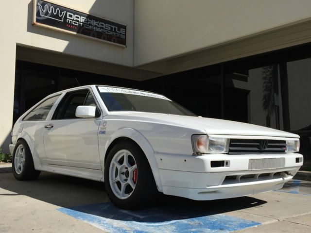 1987 VW SCIROCCO 2.1L 16V TURBO 6SPD 1987 Volkswagen Scirocco