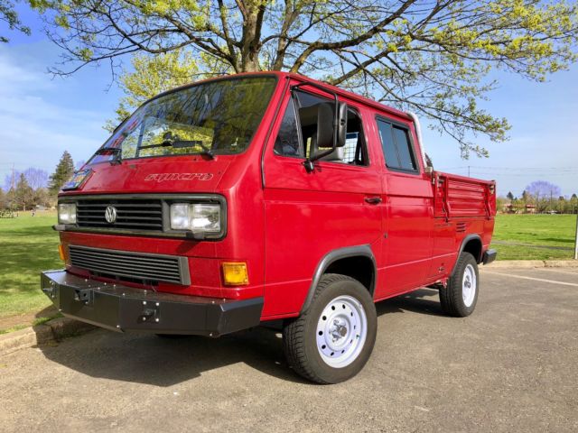 1987 VW Transporter Double cab (DoKa) Syncro 1987 Volkswagen Bus/Vanagon Transporter