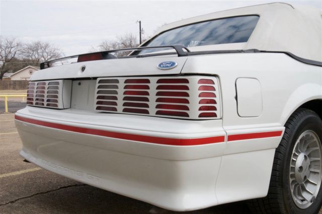 1987 Ford Mustang GT CONV, ONLY 27,999 ACTUAL MILES, CLEAN CARFAX - photo 10