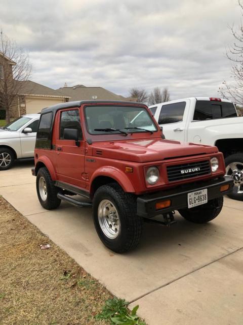 1988 1/2 Suzuki Samurai LX with A/C 1988 Suzuki Samurai LX