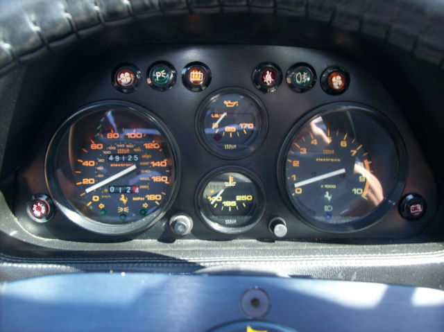 1988 Ferrari 328 Black on Black Leather - photo 9