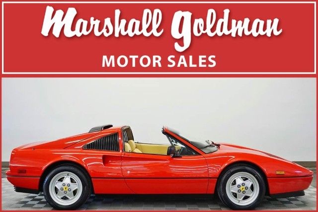 1988 328GTS, Rosso Corsa/Sabbia, 11,295 original miles, service 11/17 1988 Ferrari 328