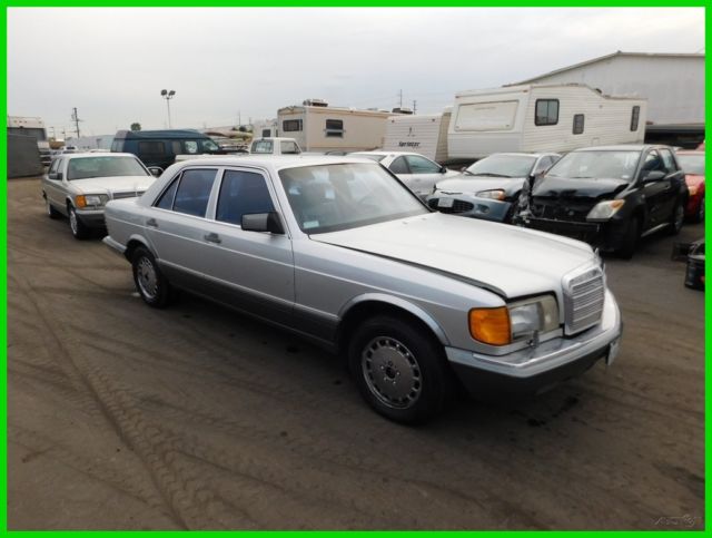 1988 4 Dr Used 3L I6 12V Automatic NO RESERVE 1988 Mercedes-Benz 300-Series Base Sedan 4-Door