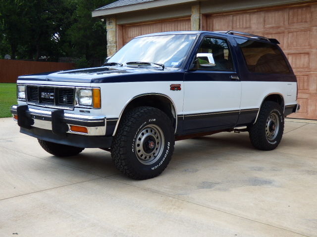 1988 4X4 S15 SURVIVOR ORIG PAINT INTERIOR 60K MI. NO WRECK NO RUST TEXAS. BLAZER 1988 GMC Jimmy