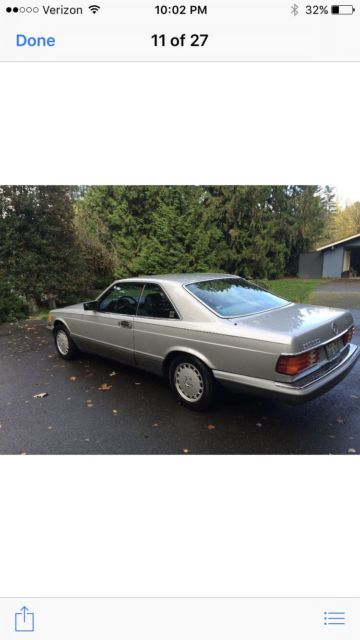 1988 Mercedes-Benz 500-Series 560 SEC - photo 3