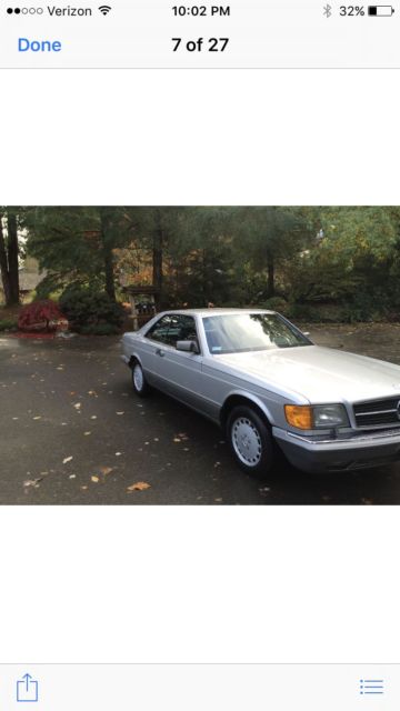 1988 Mercedes-Benz 500-Series 560 SEC - photo 6