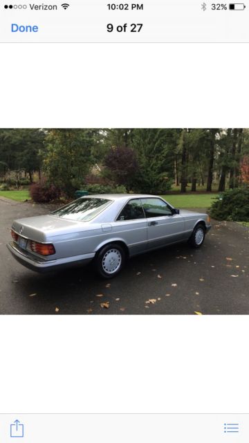 1988 Mercedes-Benz 500-Series 560 SEC - photo 8
