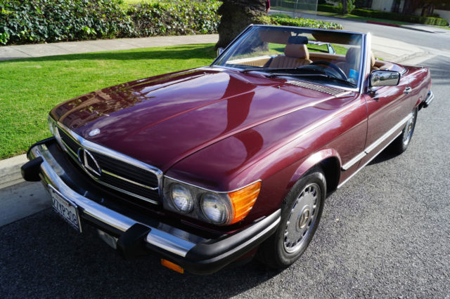 1988 560SL - ORIG CALIF OWNER CAR WITH 96K ORIG MILES - STRIKING ORIG COLOR! 1988 Mercedes-Benz SL-Class ORIG CALIF OWNER CAR WITH 96K ORIG MILES!