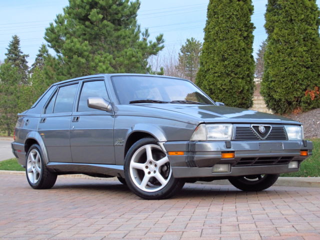 1988 Alfa Romeo Milano 3.0 Verde RWD, 1 of 800 made, rare Italian car 1988 Alfa Romeo Milano Verde 3.0