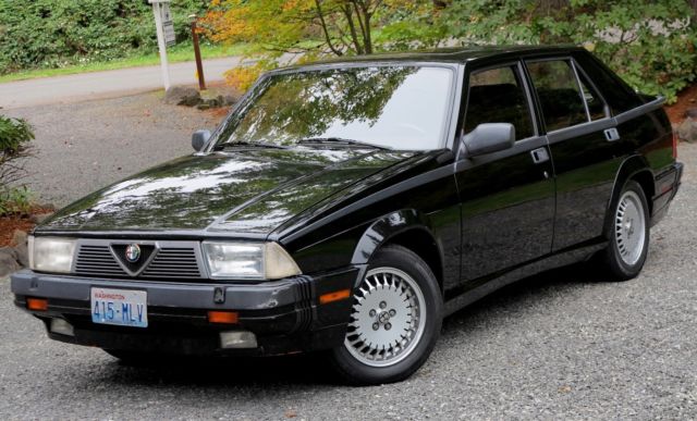 1988 Alfa Romeo Milano Verde - LOW MILES, ONE FAMILY OWNED FROM NEW 1988 Alfa Romeo Milano Verde