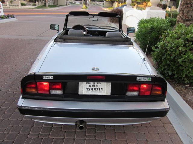 1988 Alfa Romeo Spider QUADRIFOGLIO - photo 6