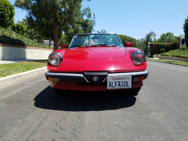 1988 Alfa Romeo Spider VELOCE - photo 2
