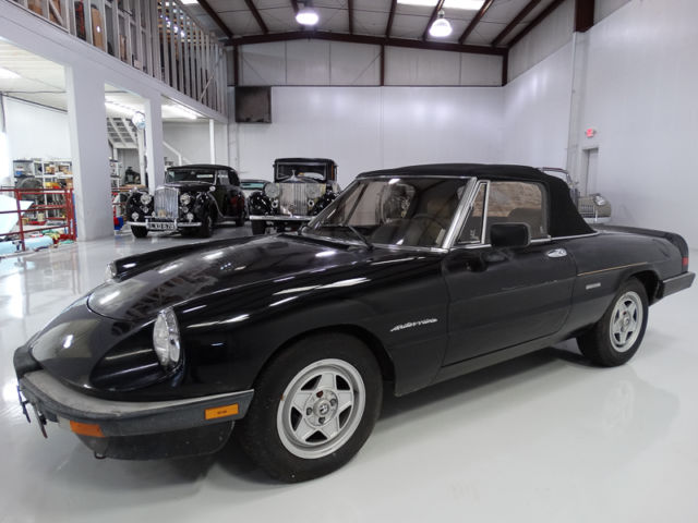1988 ALFA ROMERO SPIDER VELOCE, GREAT PARTS OR PROJECT CAR! 1988 Alfa Romeo Spider Veloce, TREMENDOUS POTENTIAL!