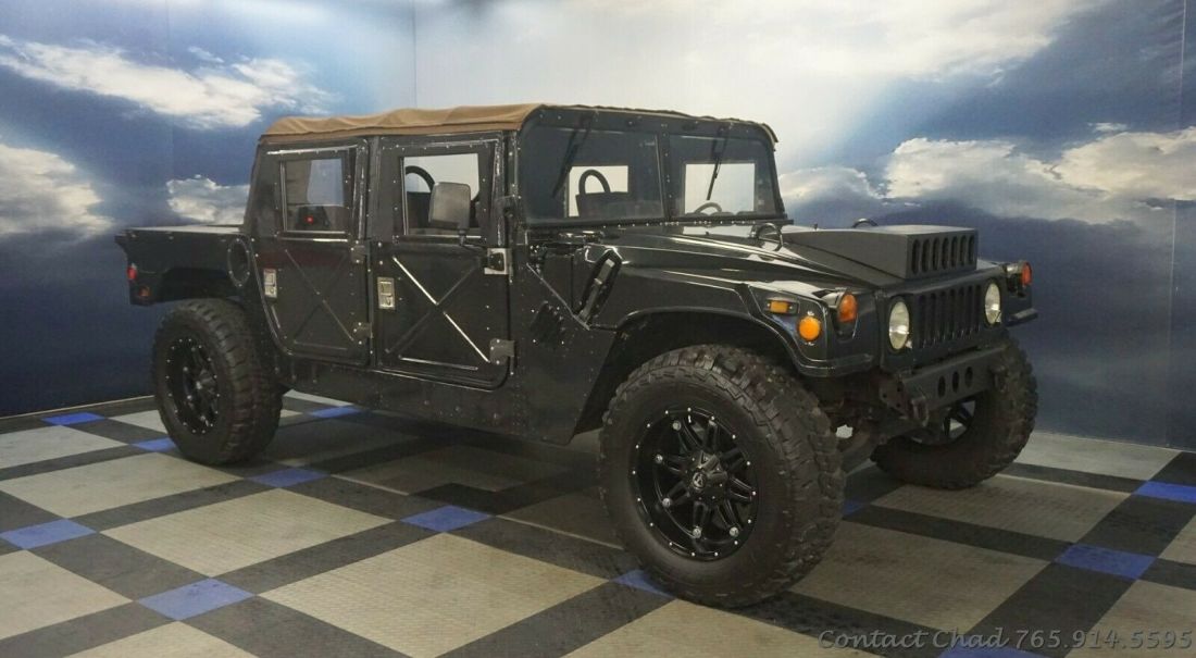1988 AM GENERAL HUMVEE HMMWV M998 4WD~6.2L DIESEL V8~REMOVABLE CANVAS TOP~BEAST! 1988 Hummer Other M998 4WD