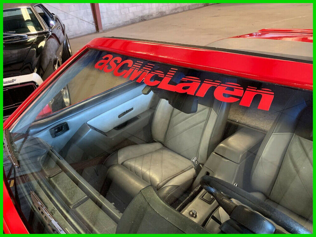 1988 ASC MCCLAREN Used 5L V8 16V Automatic RWD Coupe 1988 Ford Mustang ASC MCCLAREN