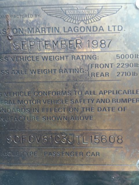 1988 Aston Martin Other - photo 6
