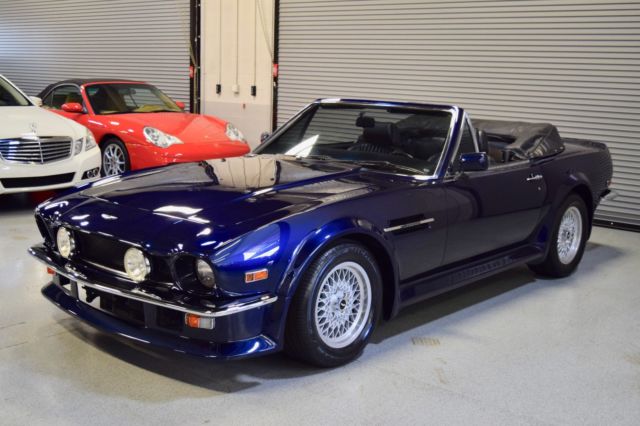 1988 Aston Martin Vantage Volante Wide Body 15k Miles RARE ZF 5 Speed Manual 1988 Aston Martin Vantage Volante