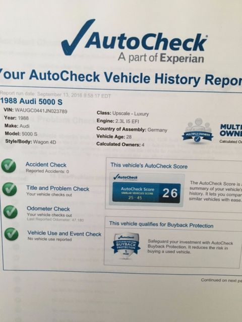 1988 Audi 5000 - photo 11