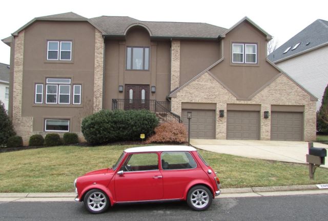1988 Austin Mini Cooper Mk V Super Cool British Mini Red 1988 Austin Mini Cooper Mini