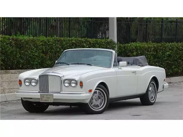 1988 BENTLEY CONTENENTAL, WHITE with 51,000 Miles available now! 1988 BENTLEY CONTENENTAL FACTORY