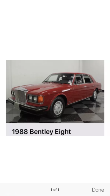 1988 Bentley Eight - photo 2