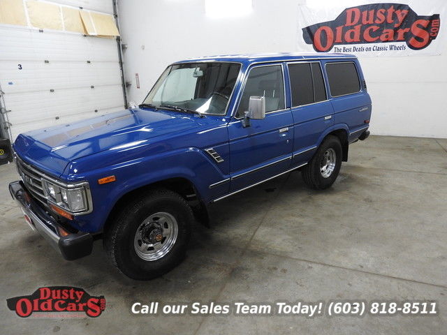 1988 Blue Runs Drives Body Int VGood 4L I6 4 Spd Auto! 1988 Toyota Land Cruiser Runs Drives Body Int VGood 4L I6 4 Spd Auto
