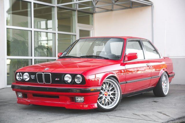 1988 BMW 325I 0 Red 325I 1988 BMW 3-Series --