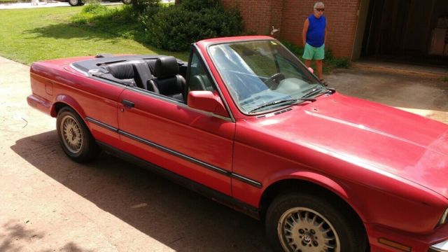 1988 BMW 325I CONVERTIBLE, COLLECTIBLE, Great for restoring or Daily Driver 1988 BMW 3-Series 325I CABRIO