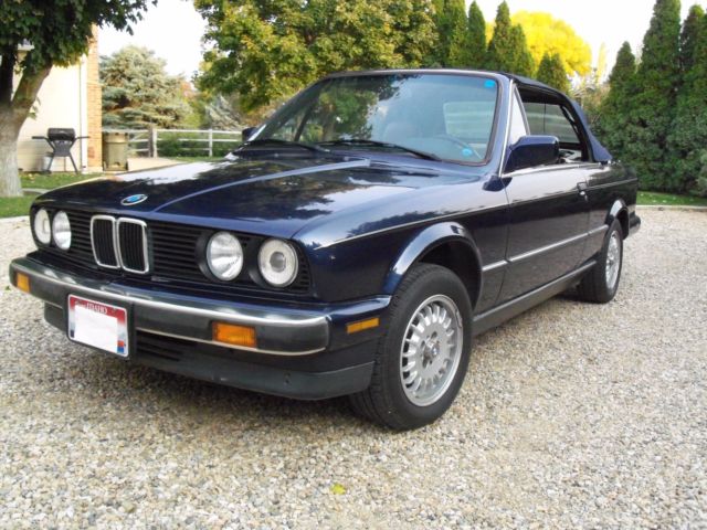 1988 BMW 325i convertible. Good original condition. 1988 BMW 3-Series