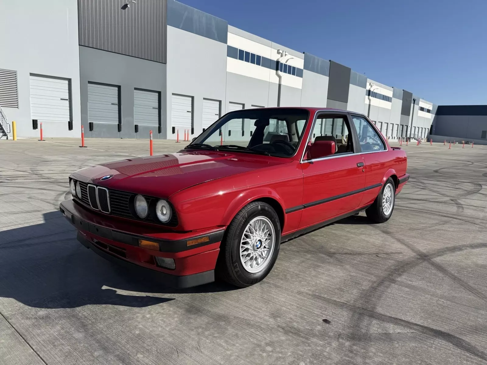 1988 BMW 325is Sedan Red IS 1988 BMW 3-Series IS Manual