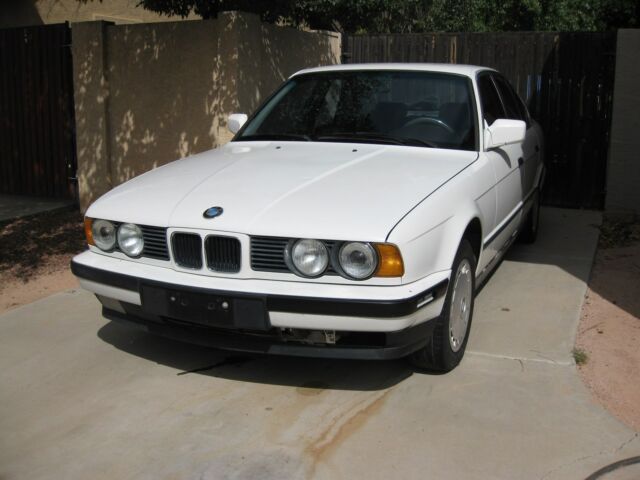1988 BMW 520i "grey market" PROJECT manual 1988 BMW 5-Series 520i