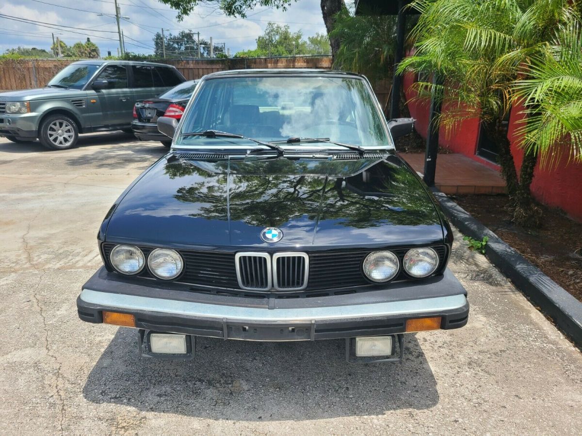 1988 BMW 528E MANUAL 187K MILES 4DR 1988 BMW 5-Series