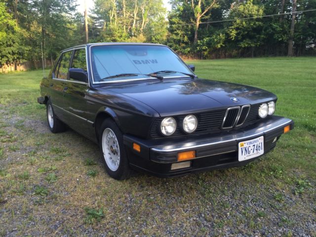 1988 bmw 535 Is clean car fax clean title no rust 1988 BMW 5-Series