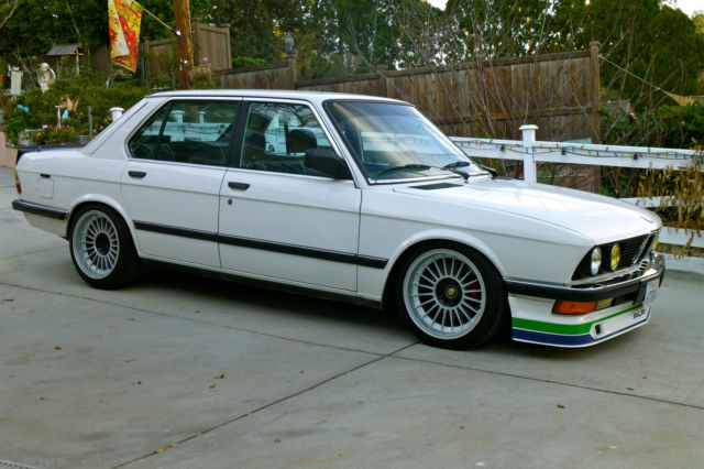 1988 BMW 535i E28 ALPINA B9 INSPIRED BY MANOFIED RACING SER: 012 1988 BMW 5-Series