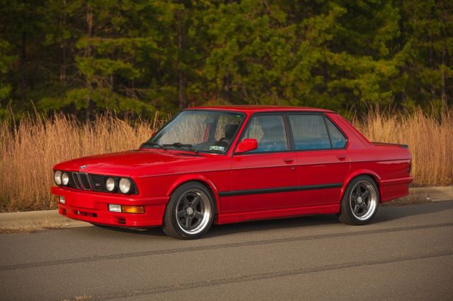 1988 BMW 535is M535i 1988 BMW 5-Series Euro