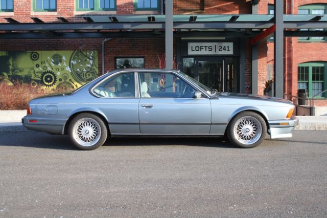 1988 BMW 635CSi World Bumpers 208 HP M30B35 5-Speed Sport Seats BBS RC090s 1988 BMW 6-Series
