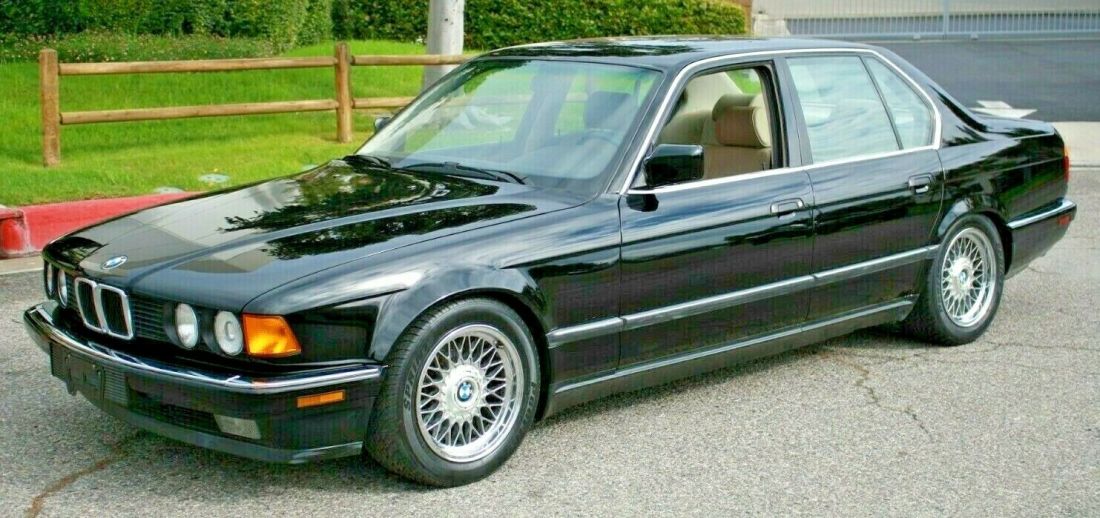 1988 BMW 735i ONE OWNER NEW PAINT & INTERIOR 1988 BMW 7-Series