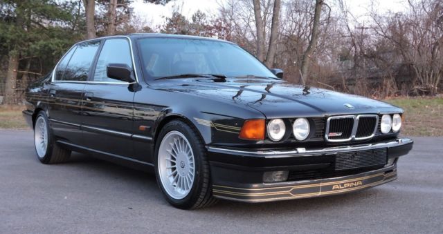 1988 BMW ALPINA B12. Extremely Rare. 58K mi Like New Museum Condition NO RESERVE 1988 BMW 7-Series ALPINA B12. V12
