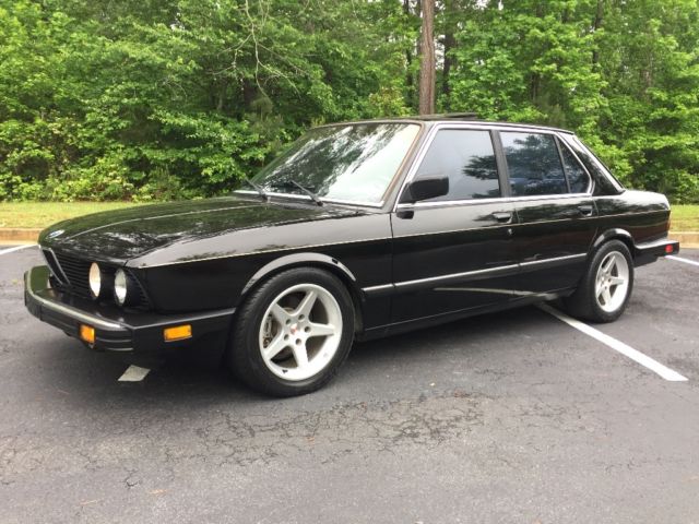 1988 BMW e28 535i Rust Free 5 Speed Sorted Original Panels NONSMOKER 1988 BMW 5-Series 535i
